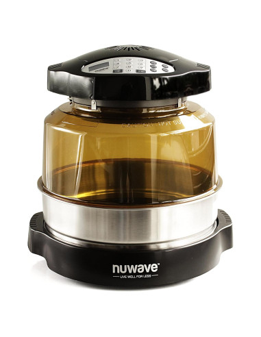 Horno NuWave Pro Plus 20602 Acero Inoxidable 6.52 kg con Anillo Extensor