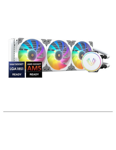 Enfriador de CPU Líquido Vetroo V360 RGB 360mm AIO 290W TDP