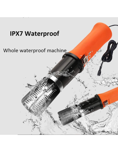 Removedor de Escamas de Pescado Eléctrico Speder 72W Impermeable Removedor de Escamas de Pescado Eléctrico Speder 72W Impermeable
