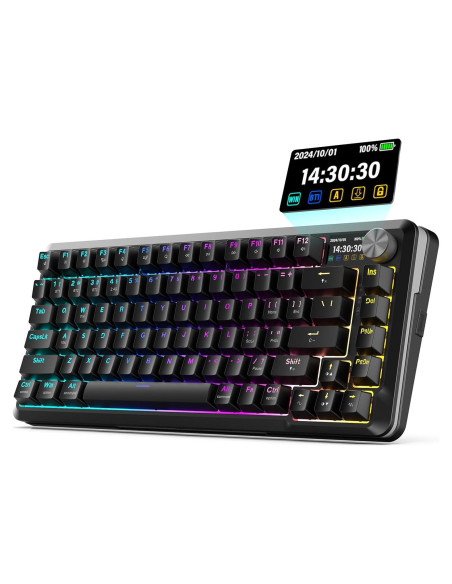 Teclado Mecánico Inalámbrico Redragon K708 Pro - RGB, 81 Teclas Teclado Mecánico Inalámbrico Redragon K708 Pro - RGB, 81 Teclas