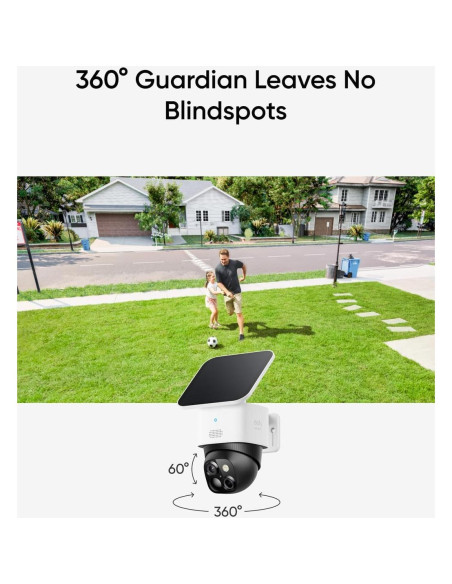 Cámara de Seguridad Eufy SoloCam E30 2K Inalámbrica Solar Cámara de Seguridad Eufy SoloCam E30 2K Inalámbrica Solar