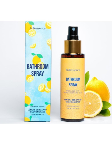 Folkulture Spray Ambientador para Baño 99.9 ml - Limón