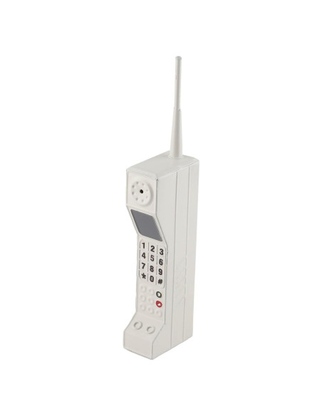 Modelo de Teléfono Celular Retro Blanco Shenruifa 32x4x7cm Modelo de Teléfono Celular Retro Blanco Shenruifa 32x4x7cm
