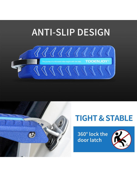 Escalón Universal Ajustable TOOENJOY 5 Marchas Aluminio Azul Escalón Universal Ajustable TOOENJOY 5 Marchas Aluminio Azul