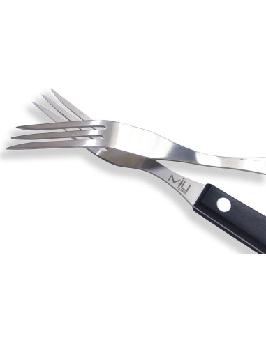 Tenedor Abuela WALLFARM 25.4 cm Acero Inoxidable BBQ 3-Puntas