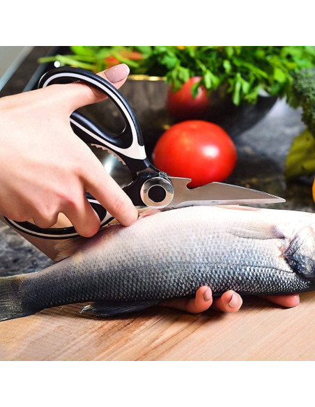 Tijeras de Cocina Wociud de Acero Inoxidable Multifuncionales Tijeras de Cocina Wociud de Acero Inoxidable Multifuncionales