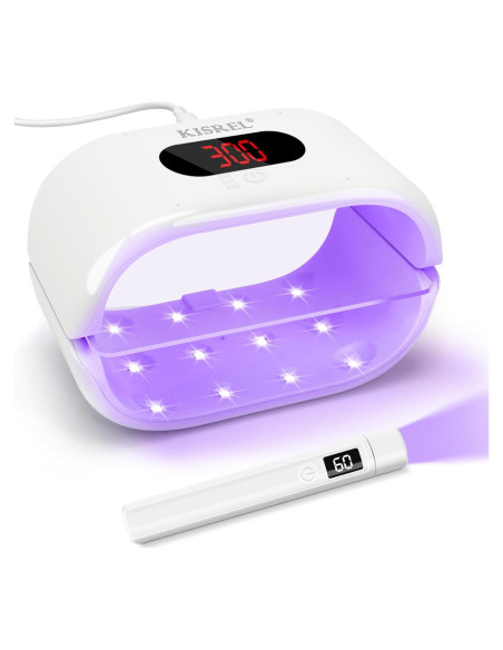 Luz UV KISREL 36W Doble Cara con Linterna UV 2 en 1 Luz UV KISREL 36W Doble Cara con Linterna UV 2 en 1