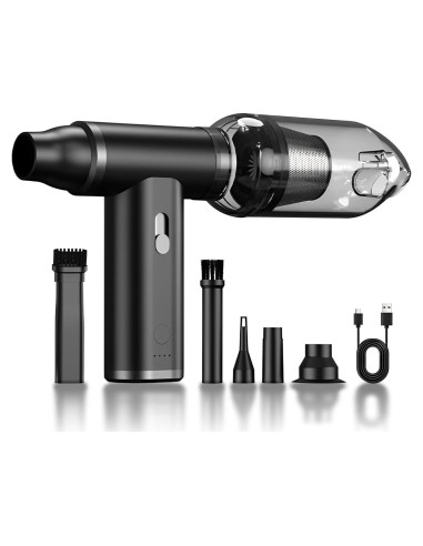 Soplador y Aspiradora 4-en-1 Han Babos 150,000RPM Recargable