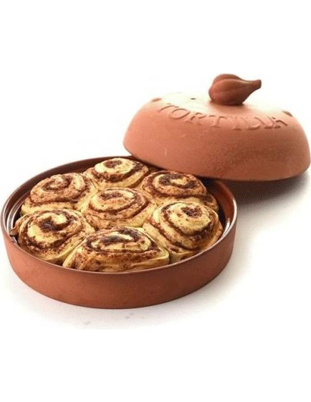 Horno para Ajo Norpro 1064 con Tapa de Terracota Horno para Ajo Norpro 1064 con Tapa de Terracota