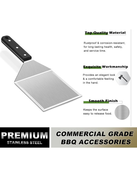 Kit de Accesorios para Hamburguesas Joyfair 4 Piezas BBQ Kit de Accesorios para Hamburguesas Joyfair 4 Piezas BBQ