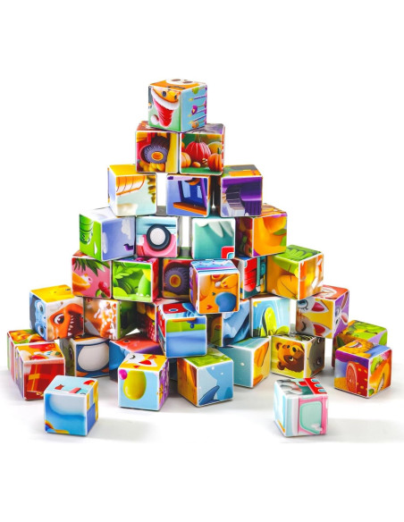 Bloques Magnéticos Educativos Pairez Toys - 36 PCS para Niños Bloques Magnéticos Educativos Pairez Toys - 36 PCS para Niños
