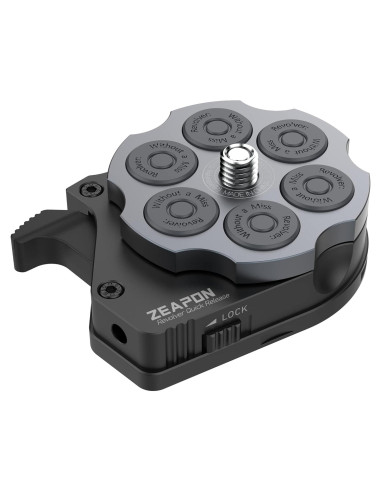 Placa de Liberación Rápida ZEAPON AI-H2 para Cámaras DSLR