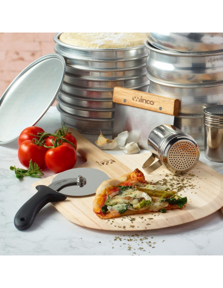 Cortador de Pizza Winco PPC-4 Acero Inoxidable 10.16 cm Cortador de Pizza Winco PPC-4 Acero Inoxidable 10.16 cm
