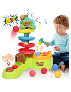 Juguete Montessori 3 en 1 SLTBEH para Niños 1-3 Años