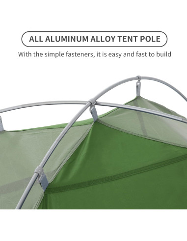 Carpa de Camping Naturehike P-Plus para 4 Personas Impermeable