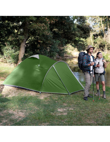 Carpa de Camping Naturehike P-Plus para 4 Personas Impermeable