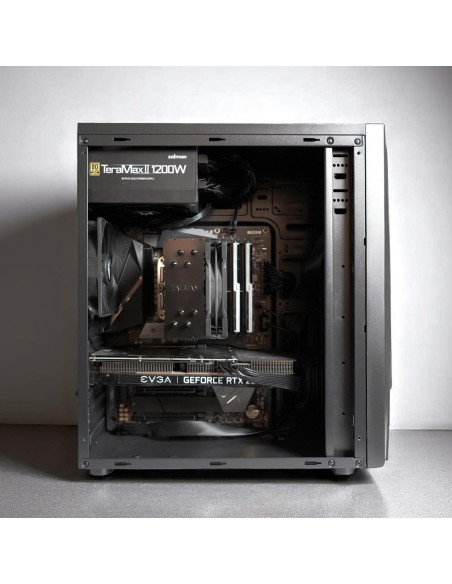 Caja de PC Gaming Zalman Raven ATX - RGB, Vidrio Templado, 120mm Caja de PC Gaming Zalman Raven ATX - RGB, Vidrio Templado, 120mm