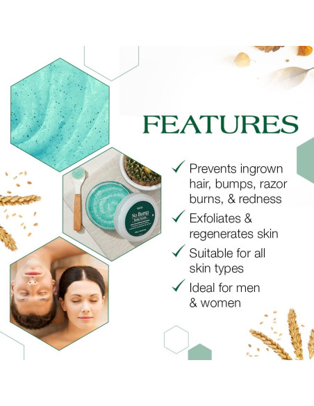 GiGi No Bump Body Scrub 170 g - Exfoliante para piel suave GiGi No Bump Body Scrub 170 g - Exfoliante para piel suave