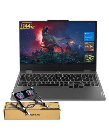 Laptop Gaming Lenovo LOQ 15 15AHP9, Ryzen 7, RTX 4060, 16GB RAM, 1TB SSD