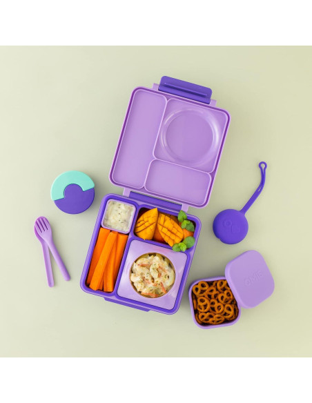 Contenedor de Snack OmieBox de Silicona Hermético 265ml Contenedor de Snack OmieBox de Silicona Hermético 265ml