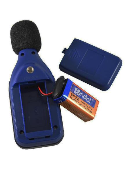 Medidor de Decibelios BAFX Products 30-130 dB LCD Retroiluminado Medidor de Decibelios BAFX Products 30-130 dB LCD Retroiluminado