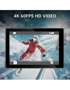 Cámara de Acción ODDV 4K 30MP con Pantalla Táctil y EIS 2