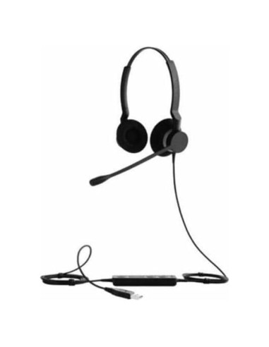 Auricular Estéreo Jabra BIZ 2300 USB con Micrófono Cancelación Ruido