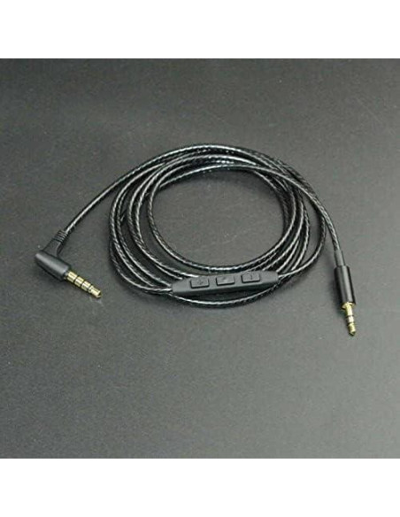 Cable de Reemplazo ZEZEFUFU 3.5mm a 2.5mm para Auriculares Cable de Reemplazo ZEZEFUFU 3.5mm a 2.5mm para Auriculares