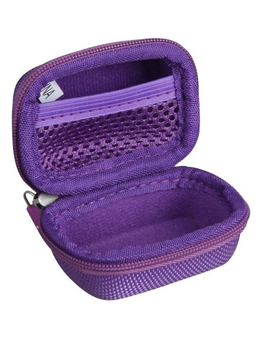 Funda Dura de Viaje Hermitshell para JBL Vibe 100 TWS - Color Púrpura