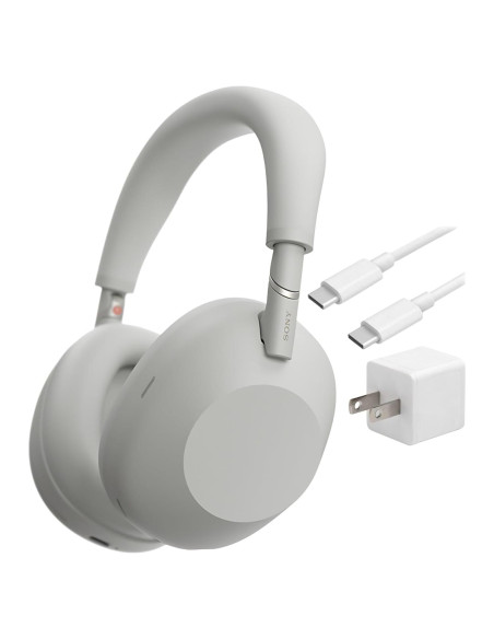Auriculares Inalámbricos Sony WH-1000XM6 con Cancelación de Ruido QN3 Plata Auriculares Inalámbricos Sony WH-1000XM6 con Cancelación de Ruido QN3 Plata
