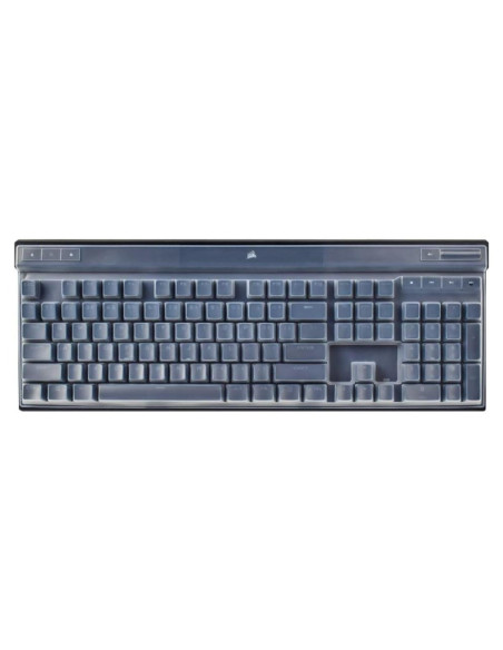Funda de Teclado Silicona Transparente Corsair K70 MAX RGB Funda de Teclado Silicona Transparente Corsair K70 MAX RGB