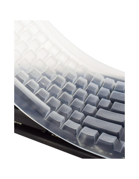 Funda de Teclado Silicona Transparente Corsair K70 MAX RGB Funda de Teclado Silicona Transparente Corsair K70 MAX RGB