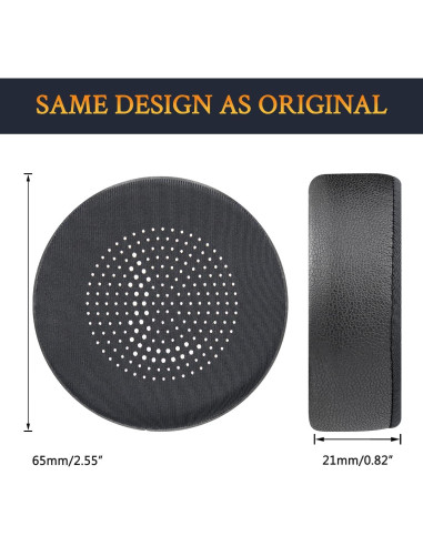 Almohadillas de Gel Refrigerante SOULWIT para Auriculares Jabra Evolve 75