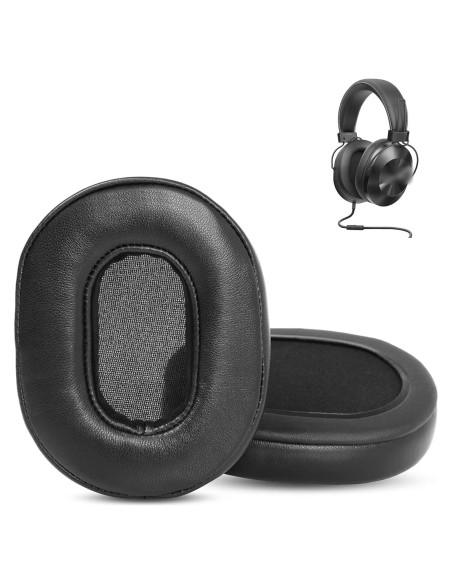 Almohadillas de Reemplazo para Auriculares Pioneer SE-MS5T MS9BN MS7BT - Cuero de Oveja Premium y Espuma de Memoria Almohadillas de Reemplazo para Auriculares Pioneer SE-MS5T MS9BN MS7BT - Cuero de Oveja Premium y Espuma de Memoria