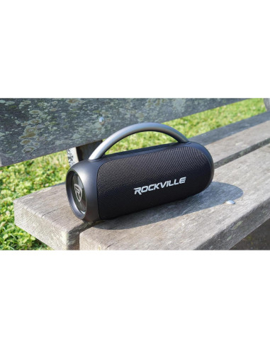 Paquete de Audio Profesional: Auriculares BPHS2CA y Altavoz Rockville RPB-D3