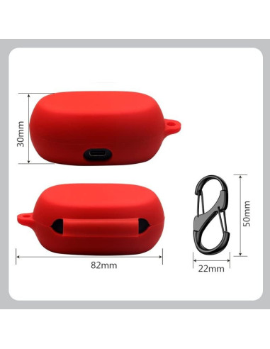 Funda de Silicona LiZHi para Jabra Elite 7 Pro - Antirrotura y a Prueba de Golpes