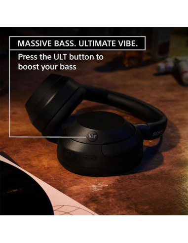 Auriculares Inalámbricos Sony WHULT900N/B con Cancelación de Ruido