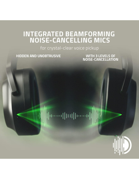 Auriculares Inalámbricos Razer Barracuda - 40h Batería, Micrófono con Cancelación de Ruido Auriculares Inalámbricos Razer Barracuda - 40h Batería, Micrófono con Cancelación de Ruido