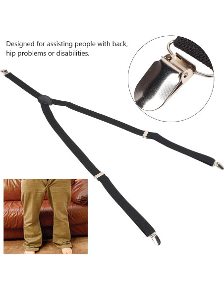 Cinturón de Ayuda para Vestir Pantalones Sonew Ajustable Cinturón de Ayuda para Vestir Pantalones Sonew Ajustable