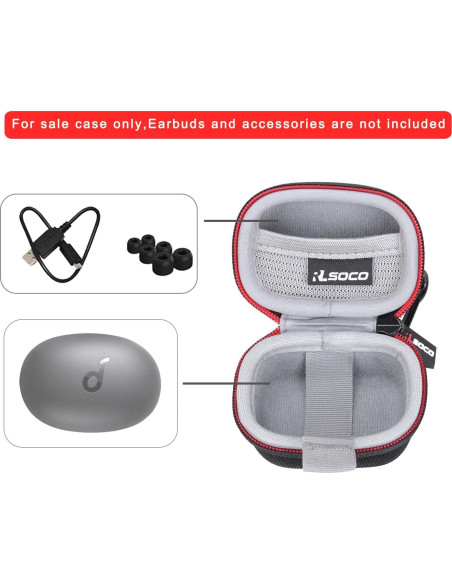 Funda RLSOCO para Auriculares Inalámbricos Anker Life P2 Mini Funda RLSOCO para Auriculares Inalámbricos Anker Life P2 Mini