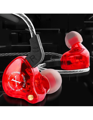 Auriculares In-Ear UrbanX iX2 Pro con Micrófono y Controlador Doble
