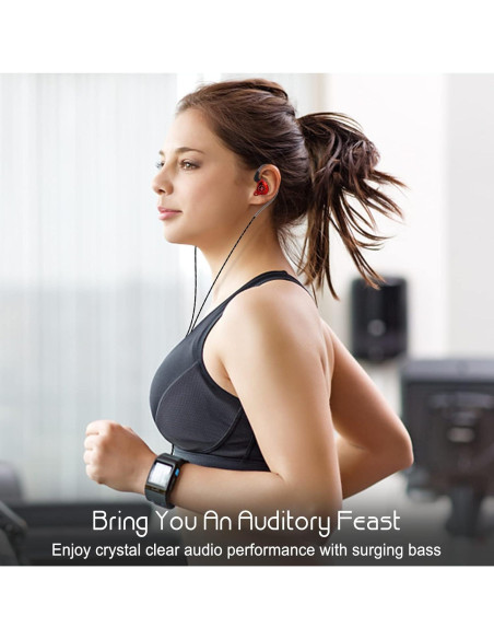 Auriculares In-Ear UrbanX iX2 Pro con Micrófono y Controlador Doble Auriculares In-Ear UrbanX iX2 Pro con Micrófono y Controlador Doble