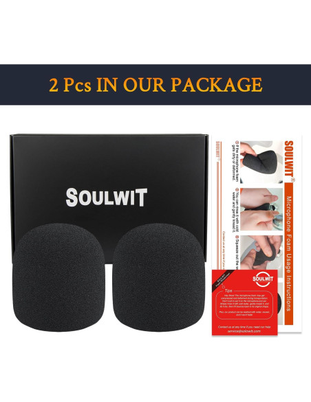 Filtros Pop SOULWIT para Micrófonos ATR2100x-USB - Negro Filtros Pop SOULWIT para Micrófonos ATR2100x-USB - Negro