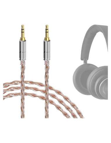 Cable de Audio Mejorado GEEKRIA 3.5mm para Auriculares 1.5m