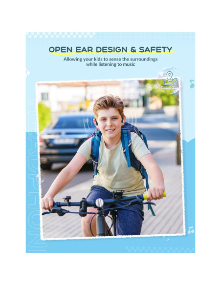 Auriculares Inalámbricos iClever BTH22 para Niños - Volumen Seguro Auriculares Inalámbricos iClever BTH22 para Niños - Volumen Seguro