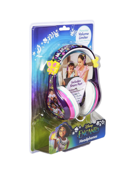 Auriculares eKids Disney Encanto para Niños con Cable 3.5mm Auriculares eKids Disney Encanto para Niños con Cable 3.5mm