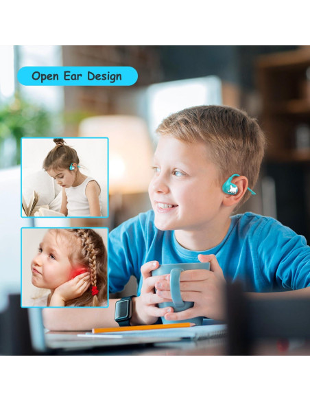Auriculares Bluetooth LK15 para Niños, Inalámbricos, 85dB, Azul Auriculares Bluetooth LK15 para Niños, Inalámbricos, 85dB, Azul