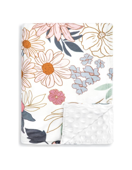 Manta de Recibo para Bebés HNHUAMING Floral 76x102 cm Manta de Recibo para Bebés HNHUAMING Floral 76x102 cm