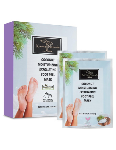 Mascarillas Exfoliantes para Pies Karma Organic - Hidratación y Reparación