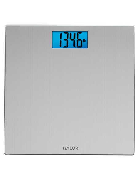 Báscula Digital Taylor 180 kg Acero Inoxidable Pantalla LCD Báscula Digital Taylor 180 kg Acero Inoxidable Pantalla LCD